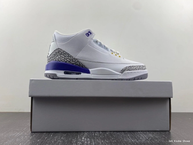 1st Kicks PE Bryant Retro Jordan 3 869802-907 Kobe 0816